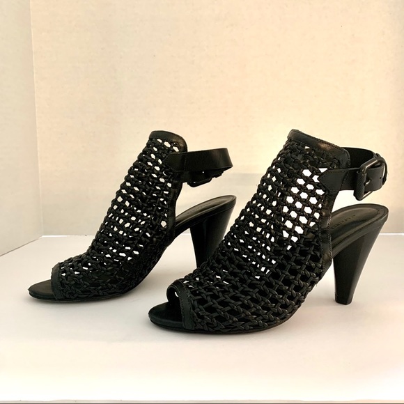 Stunning all saints open toe weaved leather 39 - Picture 2 of 4